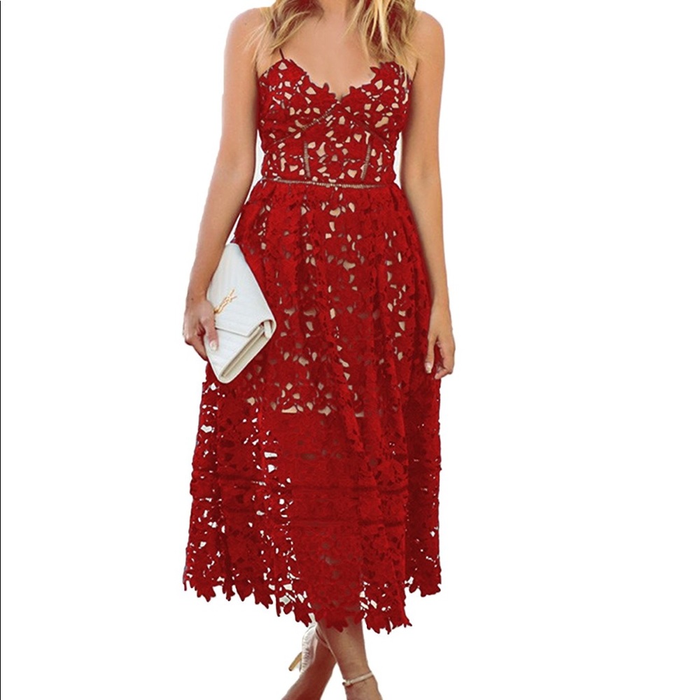 Tea-Length Dress - Picture 3 of 3